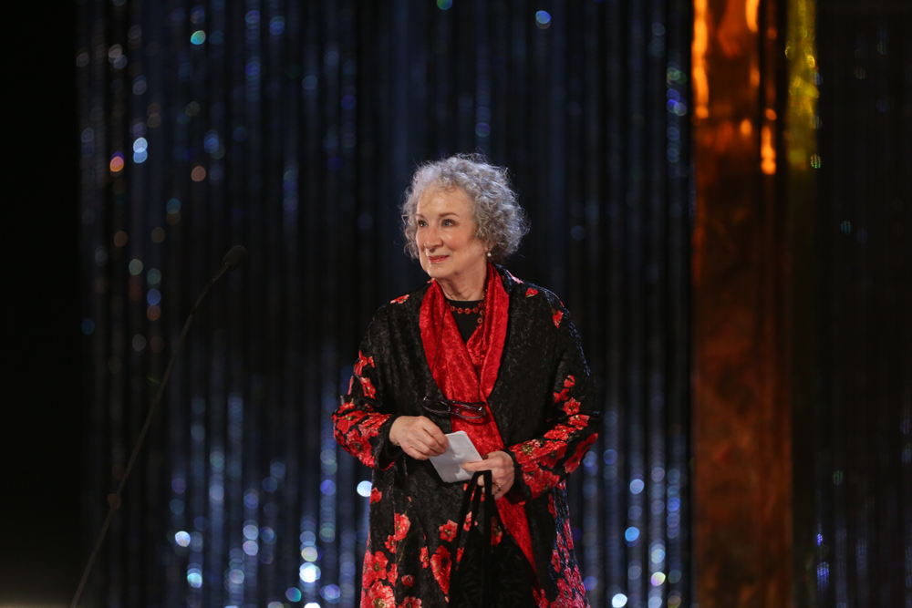 83 éves Margaret Atwood kanadai költő és regényíró