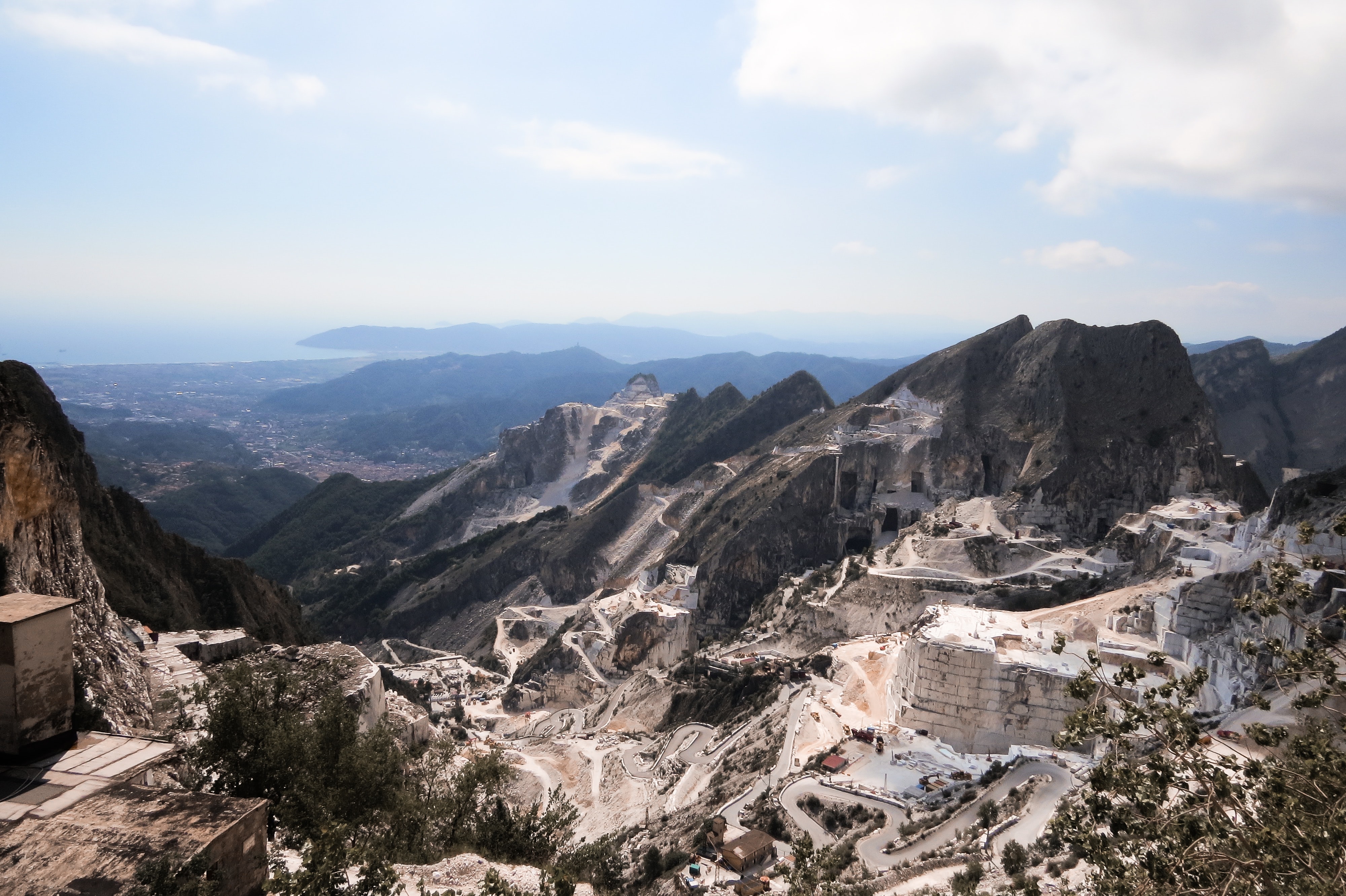 Vasárnap utazás Carrara