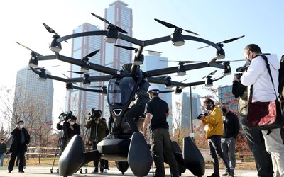 Dróntaxit tesztelnek Dél-Koreában. Mutatjuk! GALÉRIA