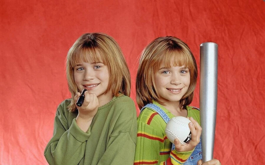 Mary Kate és Ashley Olsen sikeres gyerekszínészek voltak. 