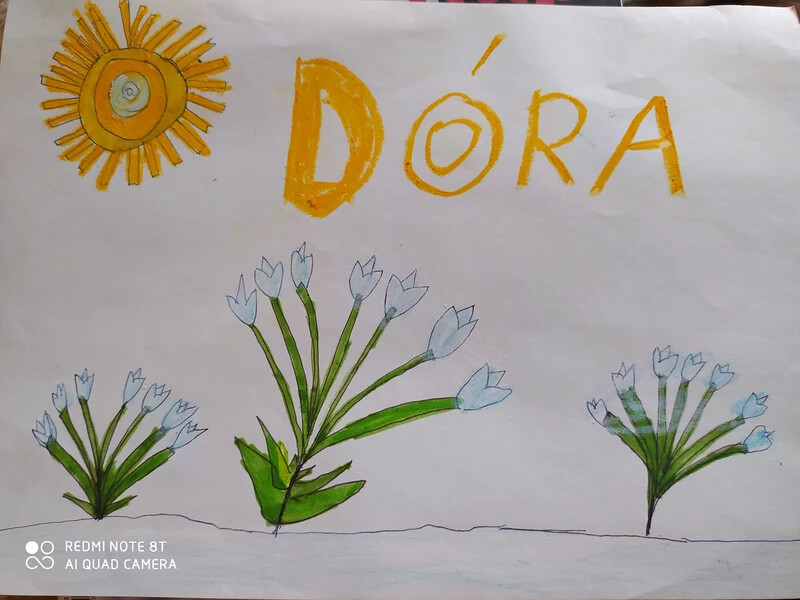 Aboši Dórika, 7 éves, Szeszta